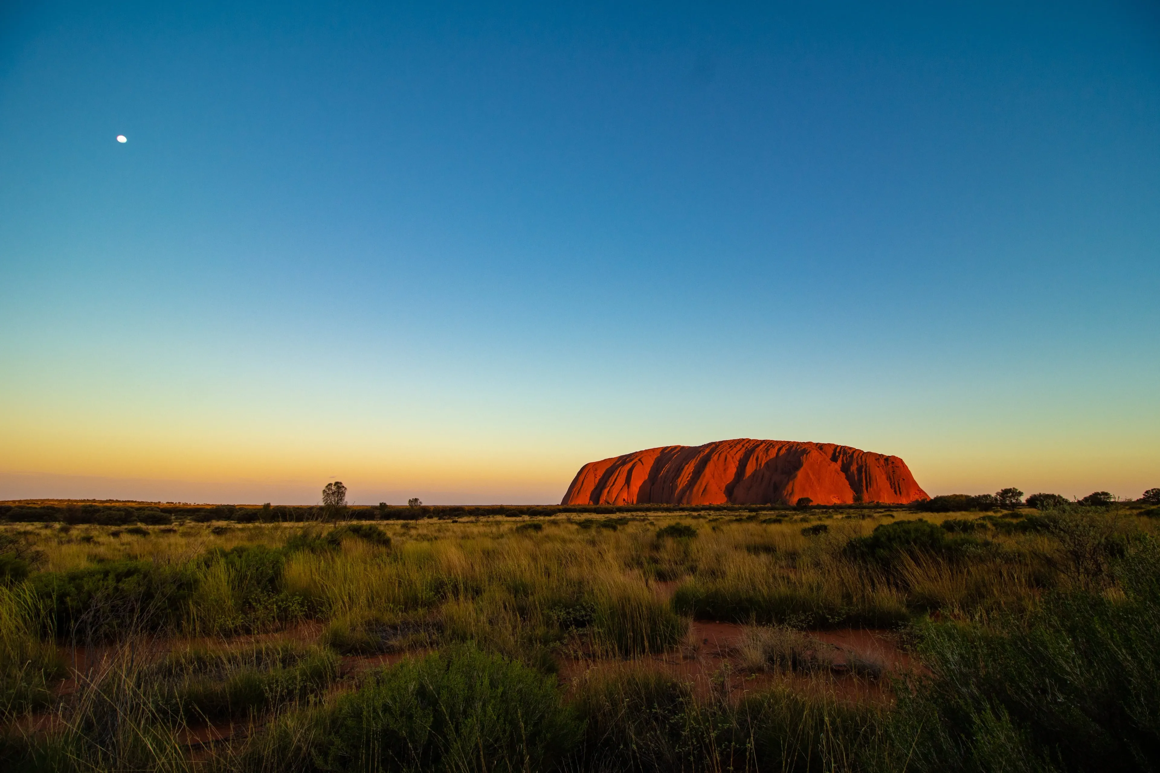 Ayers Rock bei Sonnenaufgang