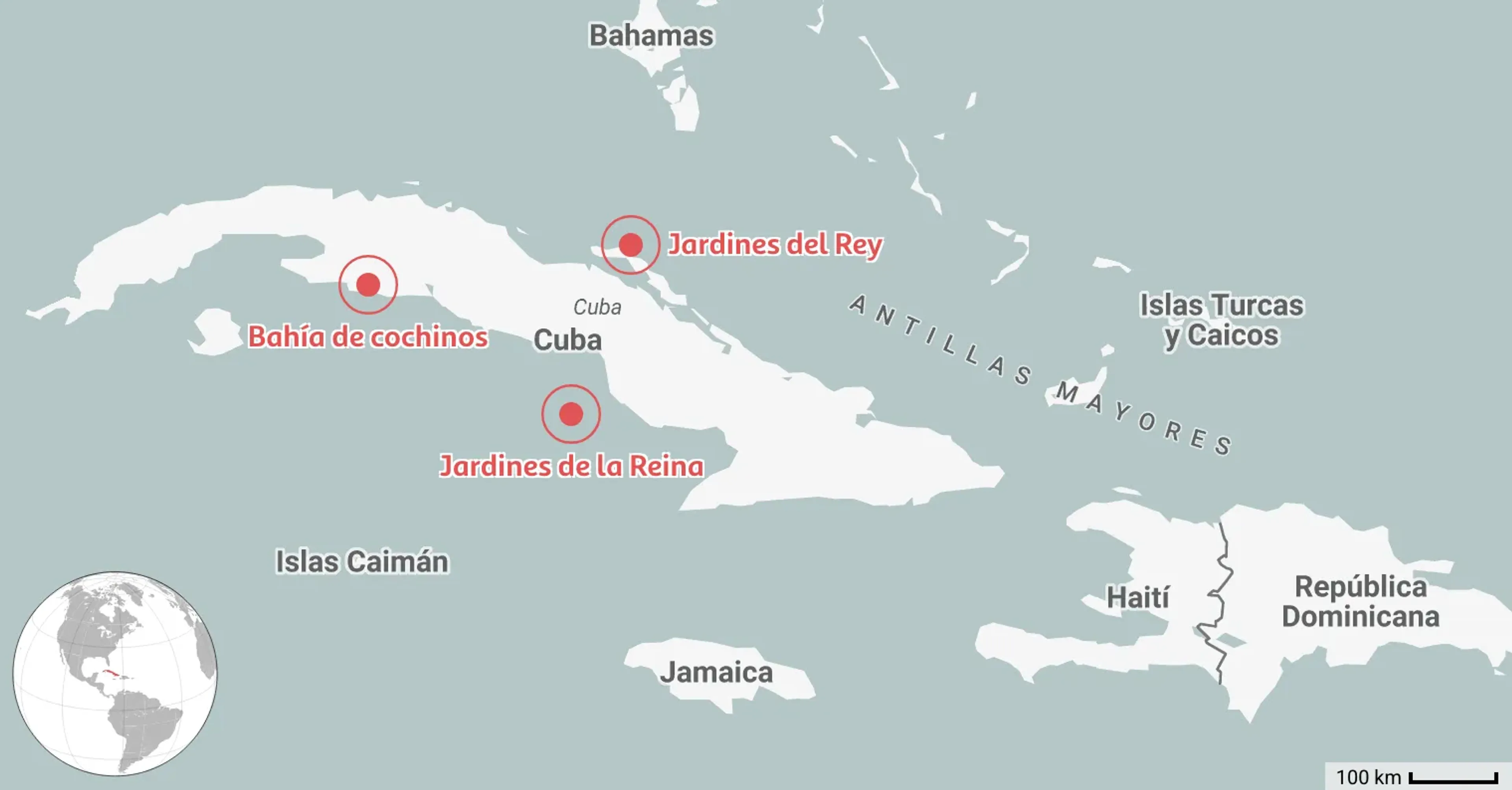 Mapeado: 3 Mejores Lugares para Bucear en Cuba