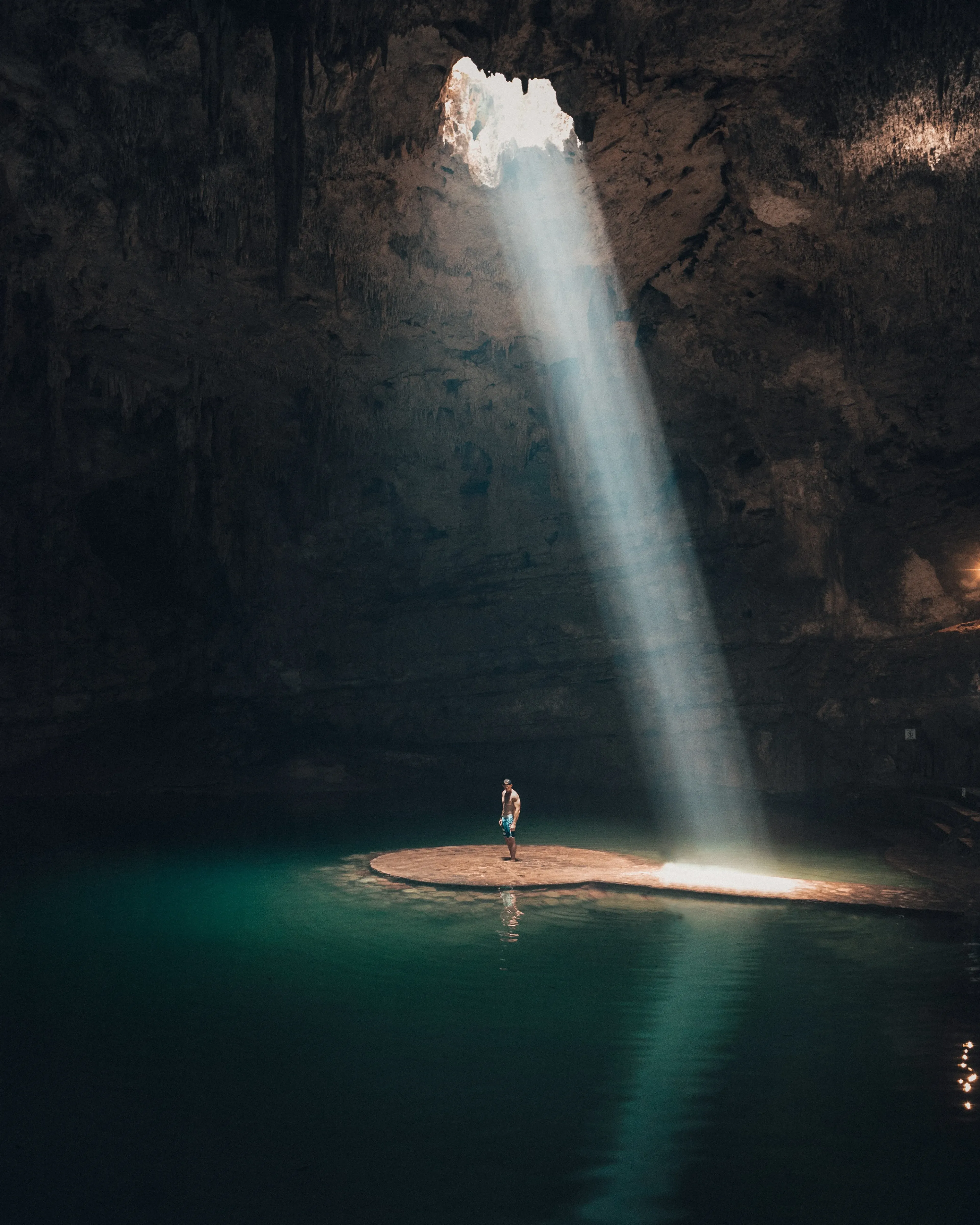 plonger dans des cenotes au mexique